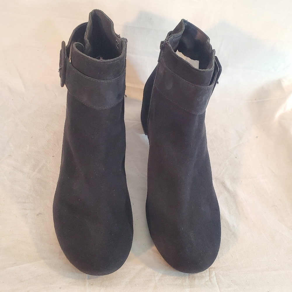 Mephisto Women's BALINA Ankle Boots Size 11 M Black Suede - Picture 2 of 6